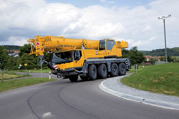 Автокран «Liebherr LTM 1070» 70 тонн