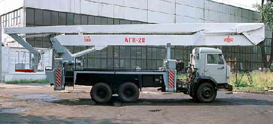 Автовышка «АГП-28» — 28 метров