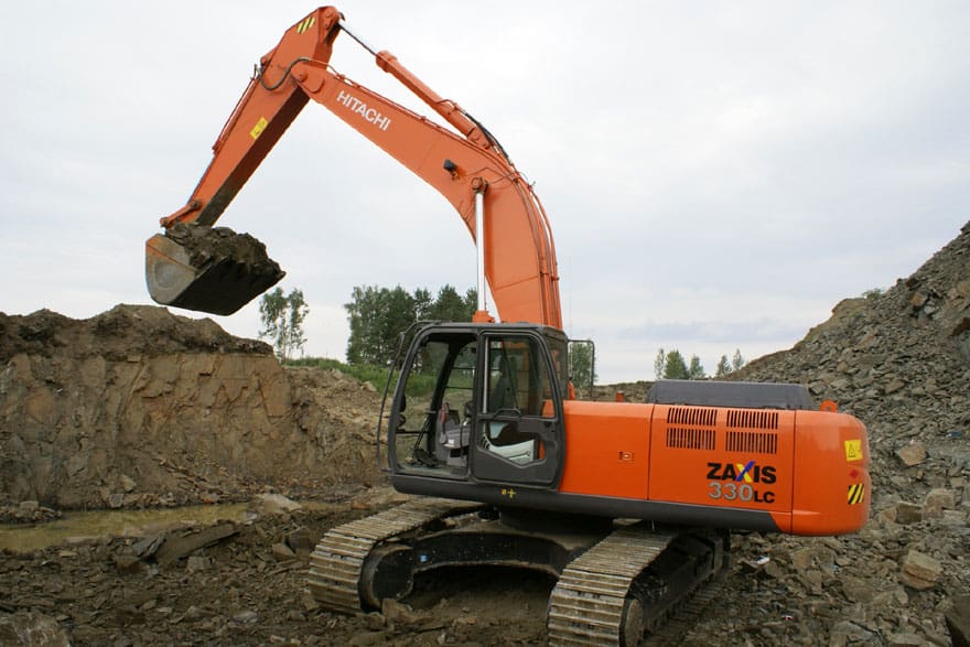 Гусеничный экскаватор «Hitachi zx 330 LC»