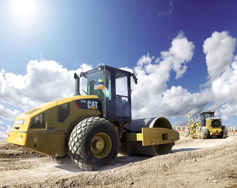 Каток «CAT CS56» - 12,5 тонн