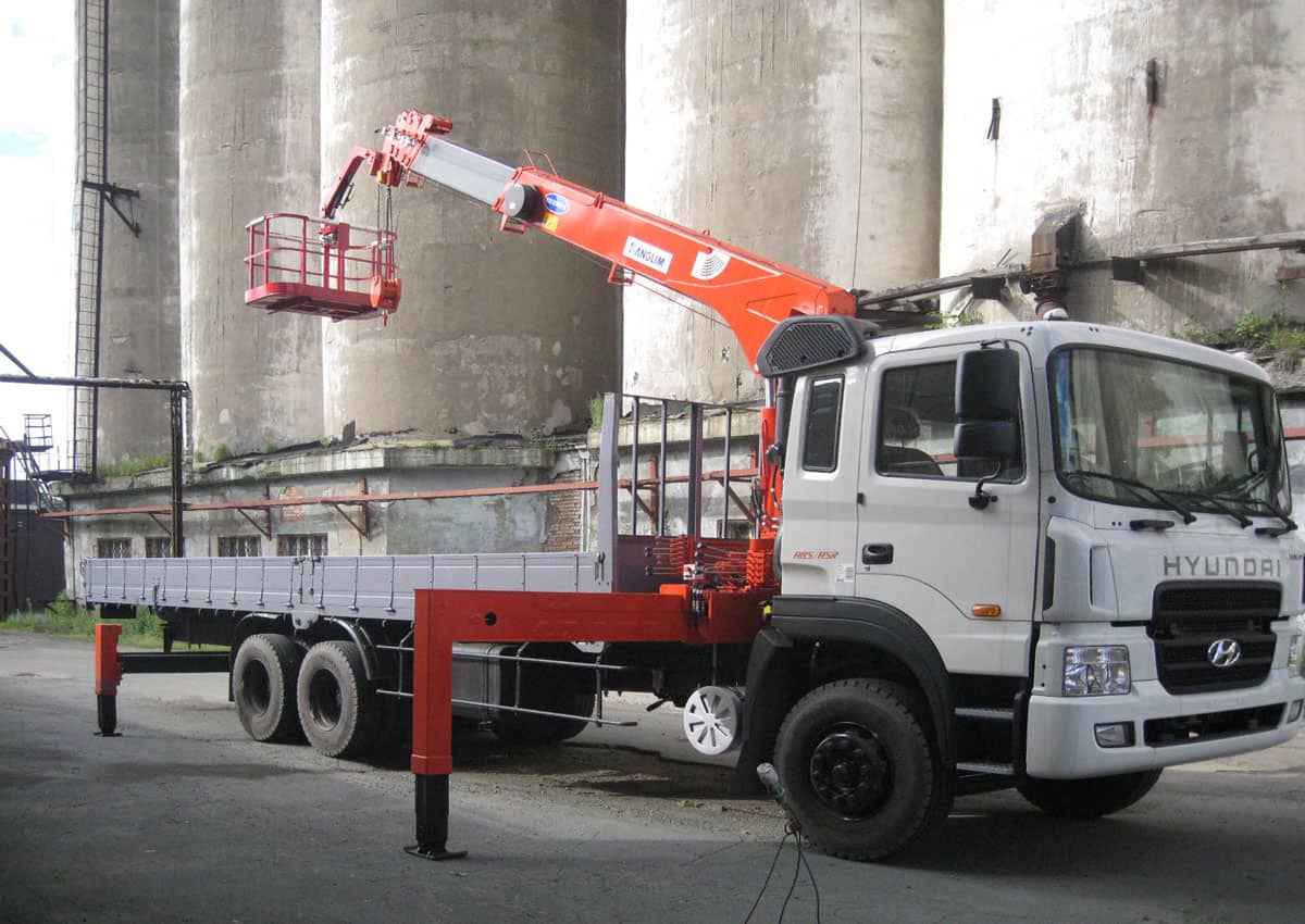 Кран-манипулятор «HYUNDAI HD-170»