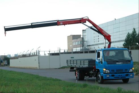Кран-манипулятор «ISUZU NQR75»