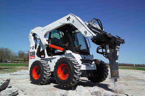 Ямобур на базе мини экскаватора (Bobcat)
