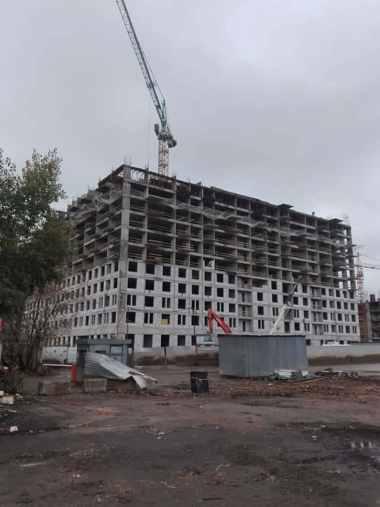 Строительство жилого комплекса в городе Зеленоград
