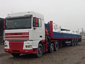 Длинномер «DAF» - 13,4 метра