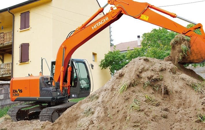 Гусеничный экскаватор «Hitachi ZX130-5G»