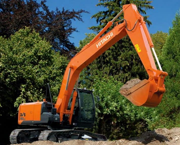 Гусеничный экскаватор «Hitachi ZX180LCN-5G»