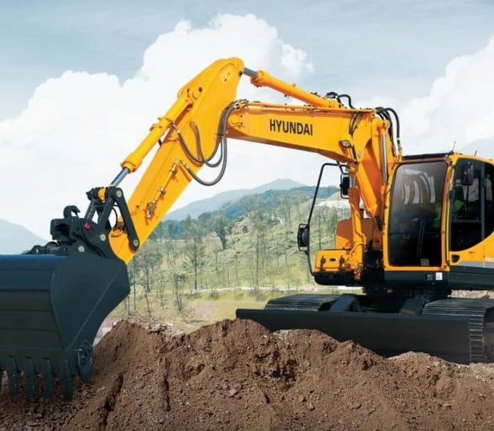 Гусеничный экскаватор «Hyundai R180LC-9S»