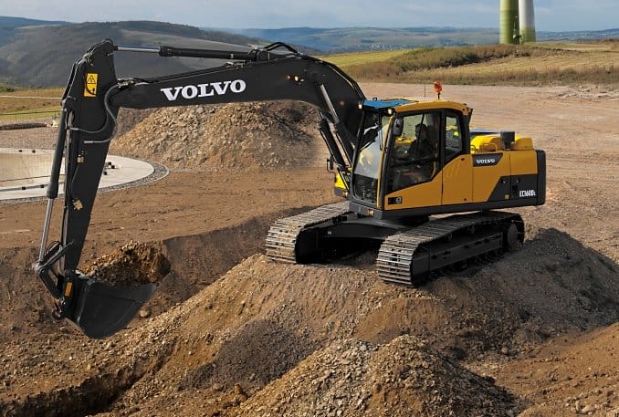 Гусеничный экскаватор «Volvo EC170D»