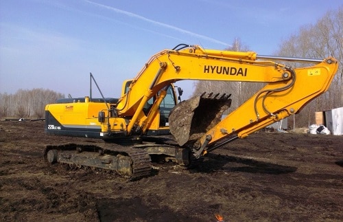 Гусеничный экскаватор «Hyundai R220LC 9S»