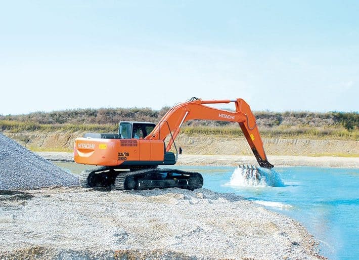 Гусеничный экскаватор «Hitachi ZX280-5G»