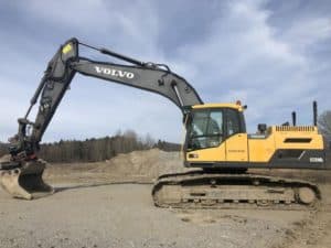 Гусеничный экскаватор «Volvo EC250D»