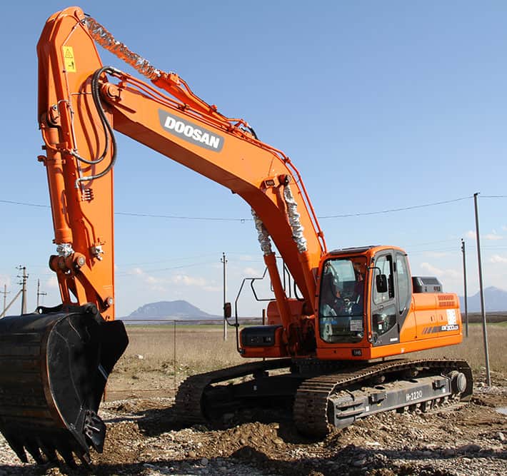 Гусеничный экскаватор «Doosan DX300LCA»