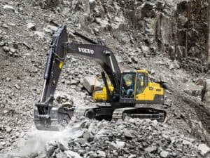 Гусеничный экскаватор «Volvo EC300D»