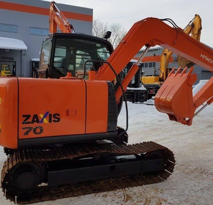 Мини-экскаватор «Hitachi ZX70-5G»