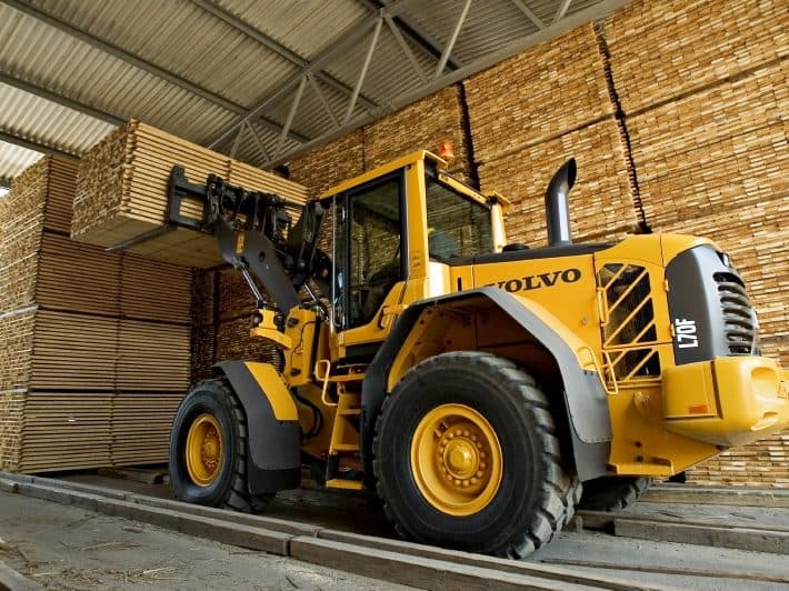 Фронтальный погрузчик «Volvo L70F»