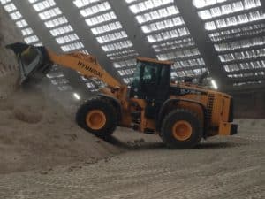 Фронтальный погрузчик «Hyundai HL770-9S»