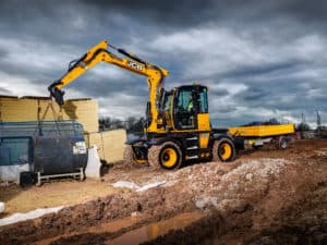 Колесный экскаватор «JCB Hydradig 110W»