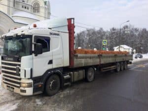 Длинномер «Scania» - 13,7 метров