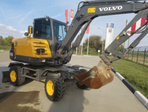 Мини-экскаватор «Volvo EW60C»