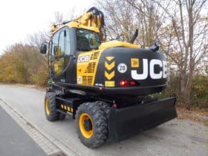 Колесный экскаватор «JCB JS 145W»