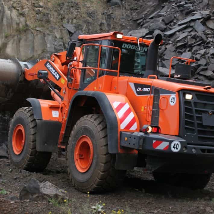 Фронтальный погрузчик «Doosan DL420»