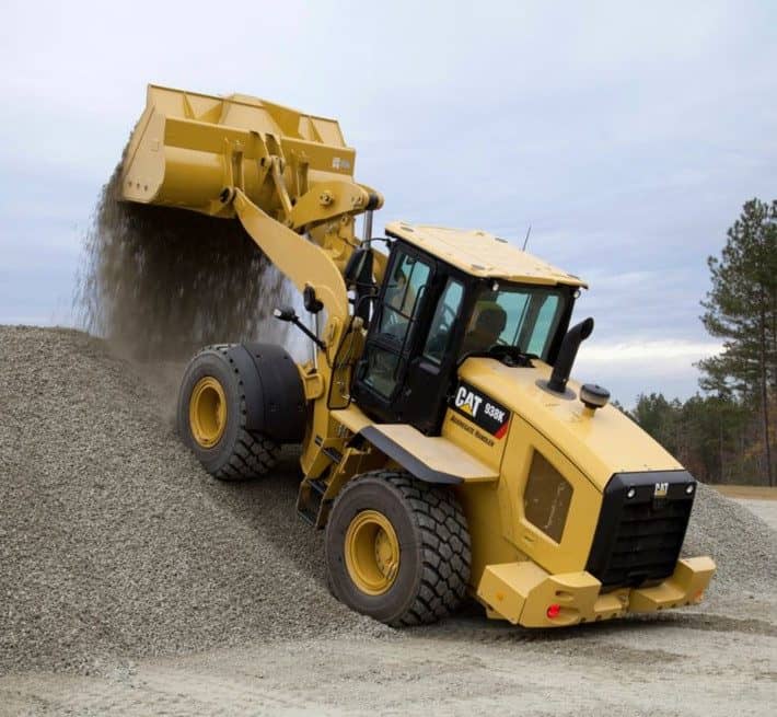 Фронтальный погрузчик «Cat 938»