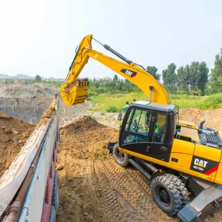 Колесный экскаватор «CAT M315D2»