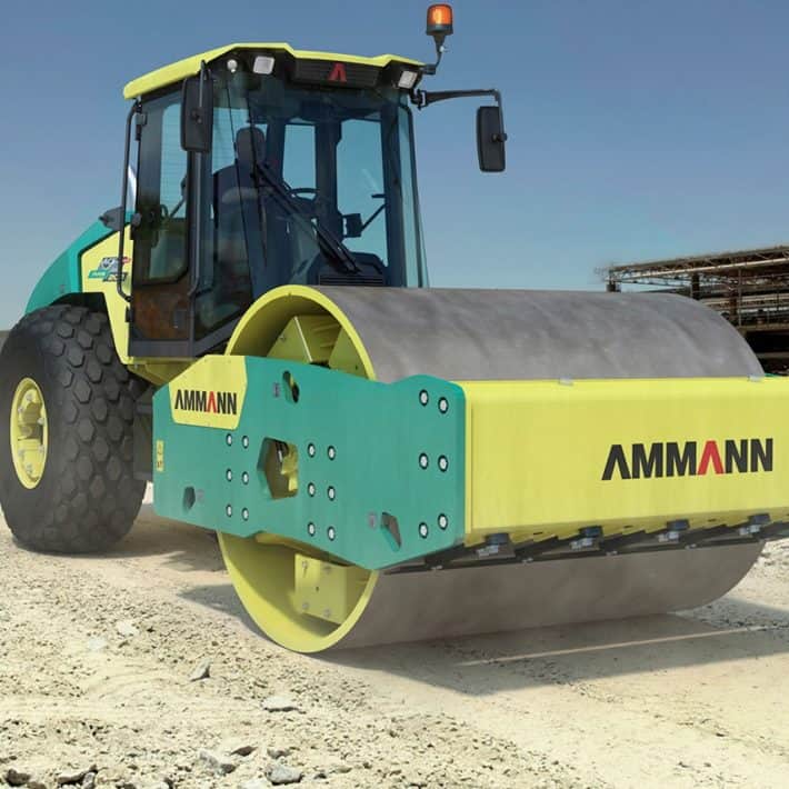 Каток «AMMANN AC-120» грунтовый - 14 тонн