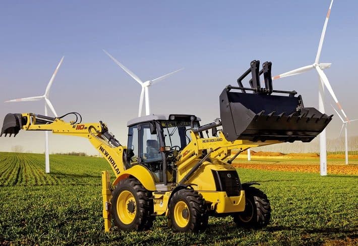 Экскаватор-погрузчик «New Holland B100B»