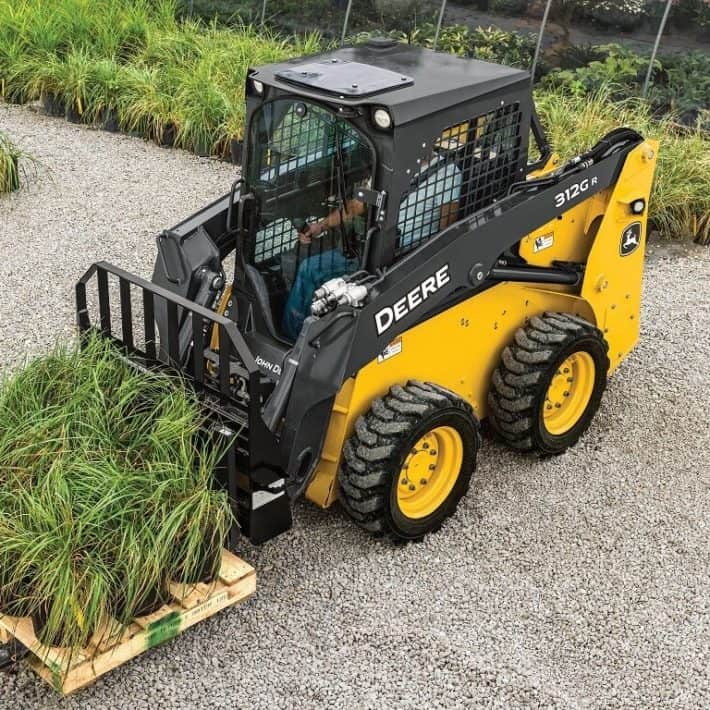 Мини-погрузчик «John Deere 312GR»