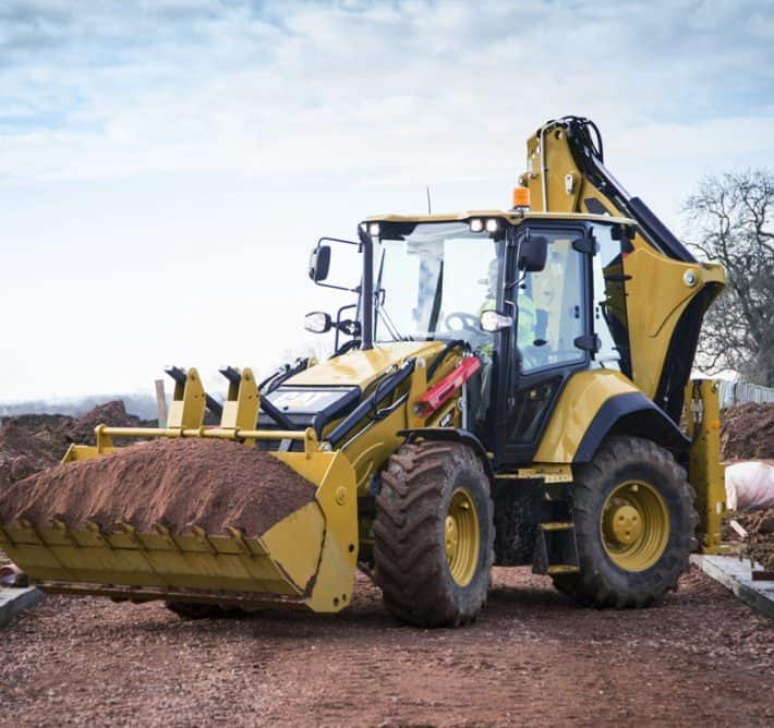 Экскаватор-погрузчик «Cat 434F2»