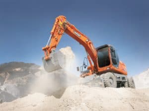 Колесный экскаватор «Doosan S210W»