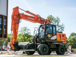 Колесный экскаватор «Hitachi ZX190W-5A»