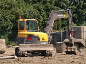 Мини-экскаватор «Volvo ECR88 Plus»