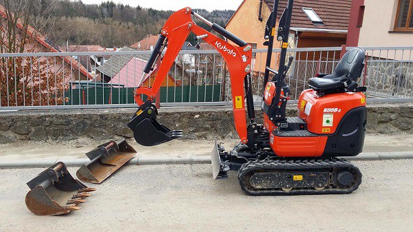 Мини-экскаватор «Kubota K008-5»