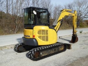 Мини-экскаватор «Komatsu PC35MR-3»