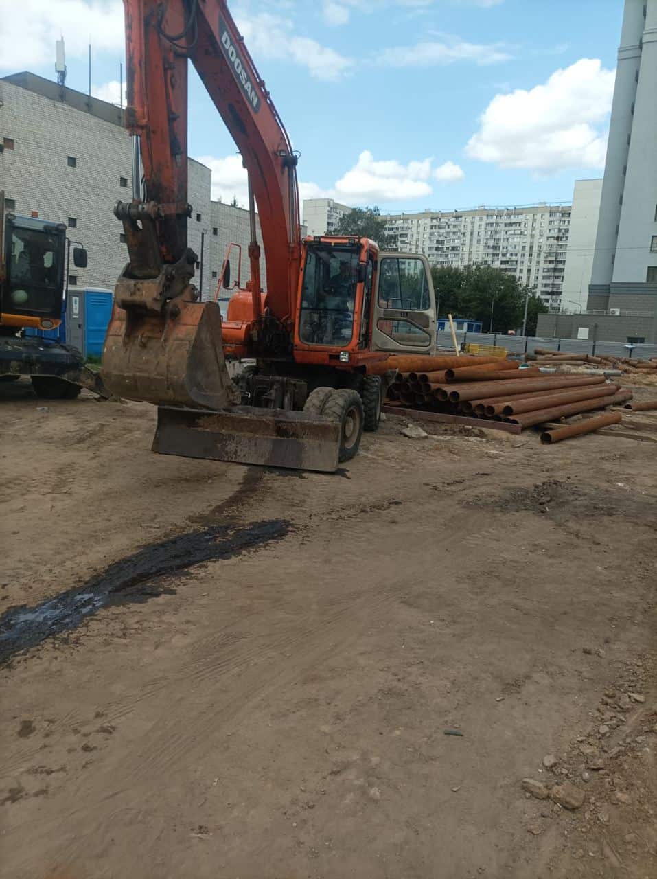 Строительство жилого комплекса в городе Видное