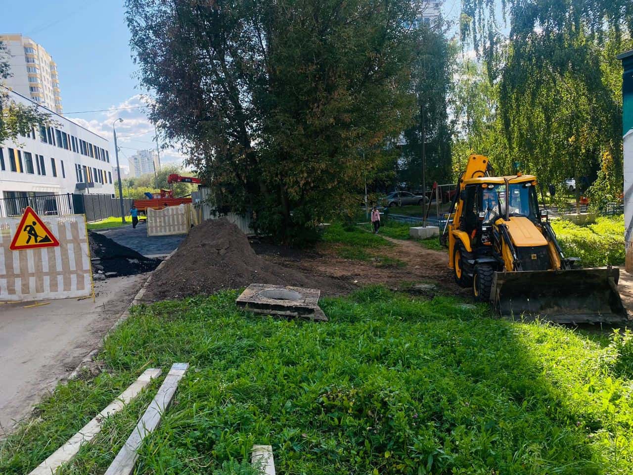 Строительство муниципального учреждения ул. Академика Анохина