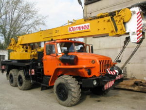 Автокран «Юргинец КС-55722» 25 тонн