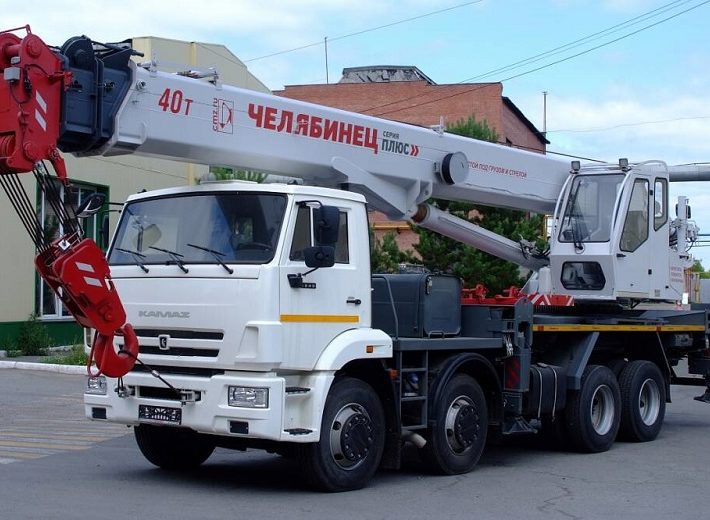 Автокран «Челябинец КС-65711» 40 тонн