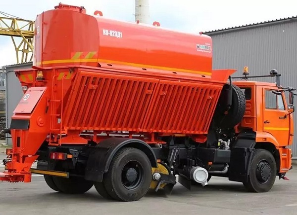 На базе «КАМАЗ КО-829Д1» - (10 м3)