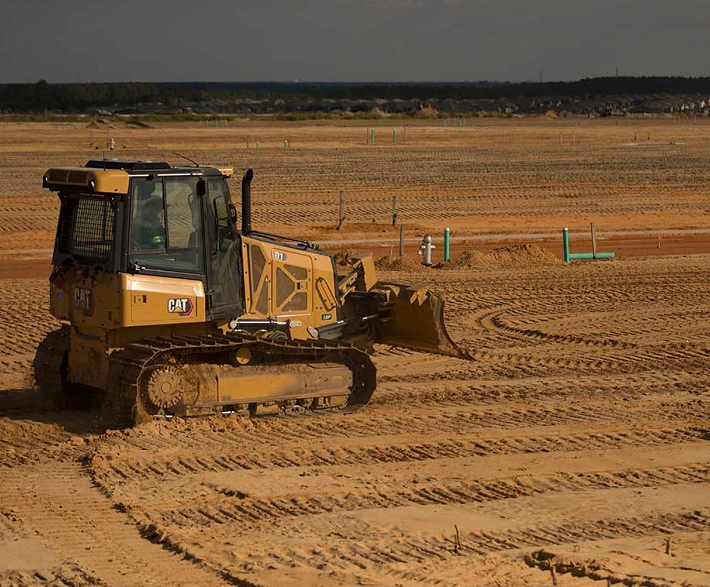 Бульдозер Cat D1