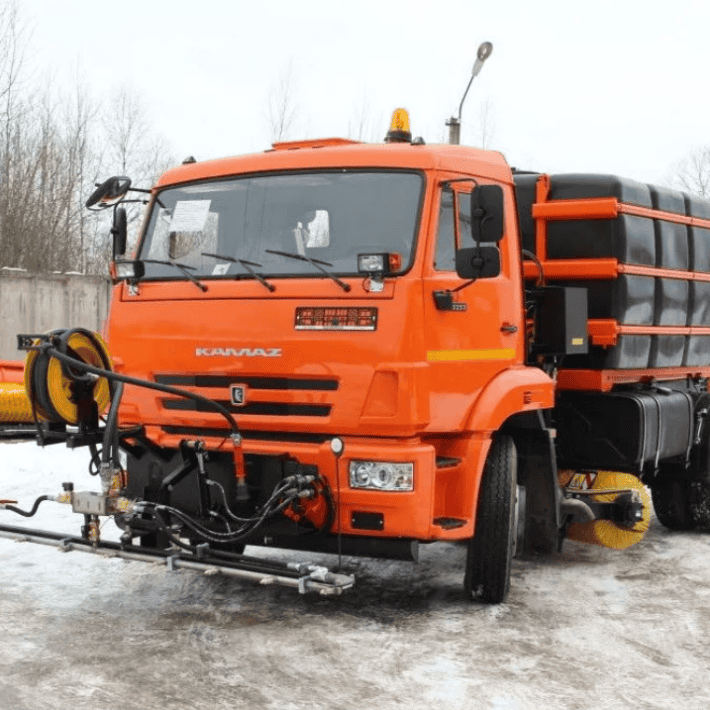 На базе «КАМАЗ МКДУ-3» - (12 м3)