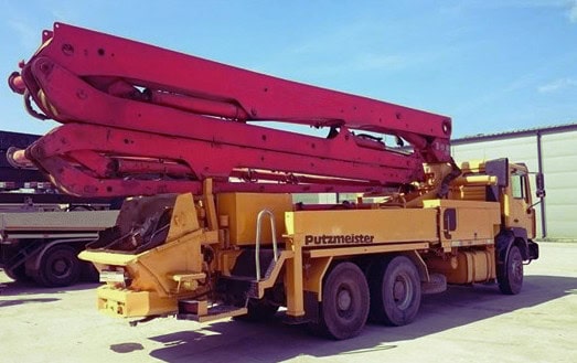 Автобетононасос "Putzmeister"- М62